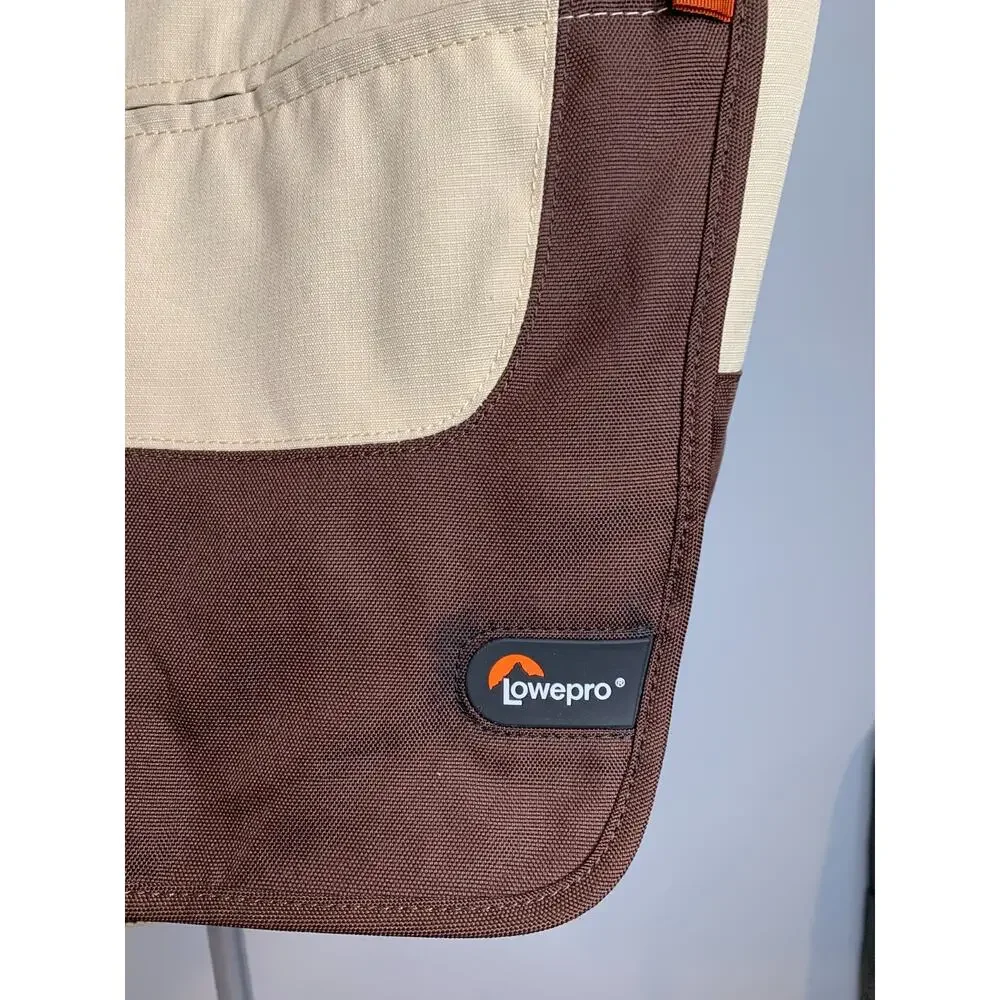 Lowepro Messenger/ laptop Bag - Brown/Orange/Gray 21: x 15